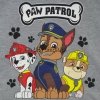 Piżama Psi Patrol szaro-czerwona